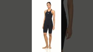 Speedo Womens Fastskin LZR Pure Valor Open Back Kneeskin Tech Suit Swimsuit  SwimOutletcom [upl. by Raman625]