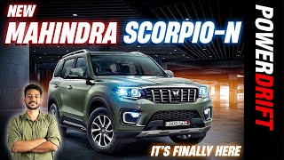 2022 Mahindra Scorpio N  First Look  PowerDrift [upl. by Purvis]