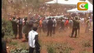 Police Try To Block Mungiki Burial [upl. by Jemie]