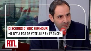 Discours dEric Zemmour  quotIl ny a pas de vote juif en Francequot [upl. by Aniger]