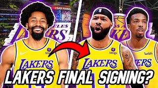 Lakers Making One FINAL Signing off Buyout Market after Spencer Dinwiddie  Worth Waiving Someone [upl. by Mills675]