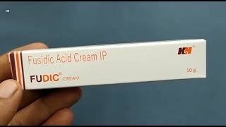 Fudic Cream  Fusidic Acid Cream Ip  Fudic Cream Uses Side effects benefits dosage review in Hindi [upl. by Zeb309]