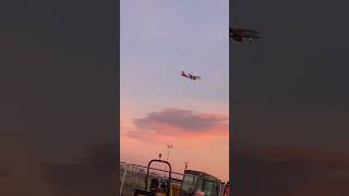 glasgow airport view scotland uk airplane short [upl. by Anilac]