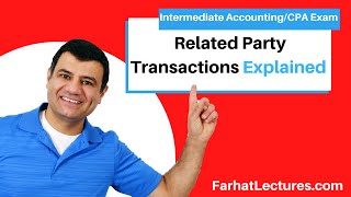 Related party Transactions CPA exam [upl. by Moth]