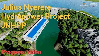 Julius Nyerere Hydropower Project JNHPP Current Progress [upl. by Ettenig]