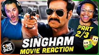 SINGHAM Movie Reaction Part 23  Ajay Devgan  Prakash Raj  Kajal Aggarwal [upl. by Justin994]