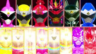 AVATARO SENTAI DONBROTHERS amp ZENKAIGER HENSHIN amp ROLL CALL [upl. by Assirehs]