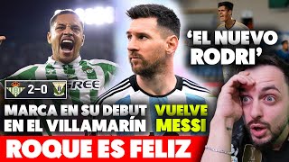 VITOR ROQUE VUELVE a RUGIR con el GOL · MESSI HA VUELTO · ASÍ JUEGA CHEMA EL NUEVO RODRI· MINGUEZA [upl. by Allemaj]