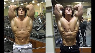 4 WEEK MR OLYMPIA TRANSFORMATION IFBB Pro Jeff Seid Shoulder amp Ab Workout 6 weeks out [upl. by Aitel250]