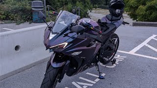 My bikes finally done Armada Predator  FIRST RIDE Chinese Electric Motorcycle [upl. by Akkahs]