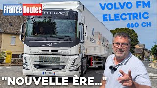 Essai France Routes dun camion Volvo FM Electric [upl. by Goraud540]