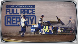 Classic Full NASCAR Race Jimmie Johnson claims seventh championship  HomesteadMiami Speedway [upl. by Tiraj]