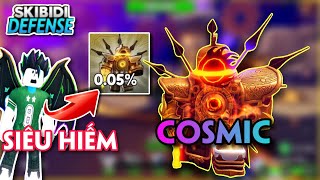 SKIBIDI TOWER DEFENSE  TRẢI NGHIỆM COSMIC MỚI SINISTER CLOCK MAN SIÊU HIẾM [upl. by Georgiana402]