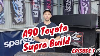 Building the A90 Toyota SUPRA Drift Car  Episode 1 [upl. by Gnaht]