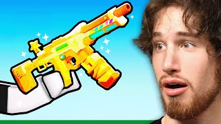 Getting MOST OVERPOWERED GUN in Roblox [upl. by Ellette398]