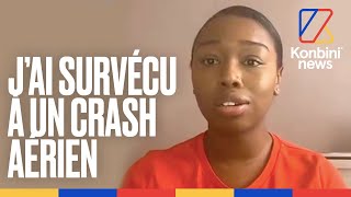 Elle est lunique survivante dun crash davion elle raconte  Konbini [upl. by Ahsaf559]