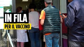 Alluvione Emilia Romagna volontari in fila per il vaccino dellantitetanica quotGiusto farloquot [upl. by Airpac]