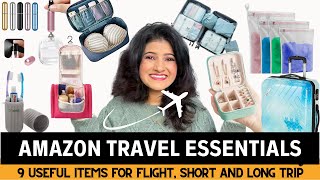 8 Must have Travel Essentials from AMAZON  amazon travel must have amazon travel essentials 2024 [upl. by Greenleaf306]