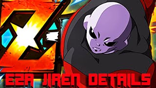 WHAT ARE THEY DOING STR JIREN EZA DETAILS AND UNIVERSE 6 SUB EZA DETAILS DBZ Dokkan Battle [upl. by Charmane]