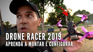 Como montar um Drone Racer  The Pink Fury  4K [upl. by Giorgi142]