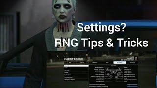 GTA RNG Tips amp Tricks  Settings🤫 GTA 5 RNG [upl. by Akenot]