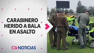 REVELAN EL VERDERO MOTIVO detrás del disparo por la espalda a carabinero en San Bernardo [upl. by Ived]