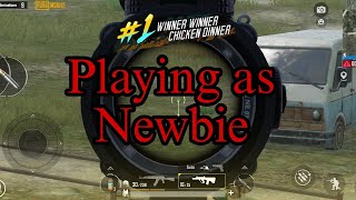 Playing Newbie PUBG BattleGrounds pubgmobile pubg pubgnewvideo [upl. by Michale]