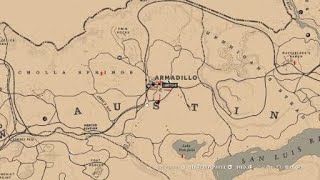 Red Dead Online Collectables Locations Necklaces Richelieu Amethyst Necklace 1 Armadillo [upl. by Zeidman]