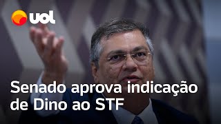 Flávio Dino é aprovado pelo Senado para vaga no STF com 47 votos a favor e 31 contra [upl. by Tteve272]