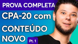 PROVA COMPLETA CPA20 pt1 🥇 Questões Inéditas ANBIMA 2024 respostas comentadas 🔥 Recomendado ✅ [upl. by Nylhtiak]