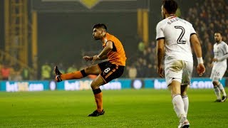 Last minute winners from Bully Traore Doherty Bennett Jota  Wolves best last minute goals [upl. by Elva]