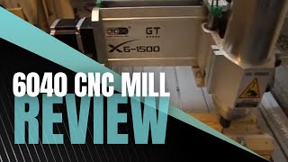 6040 CNC Mill  Router Review OMIOCNC X61500 GT USB [upl. by Sulecram]