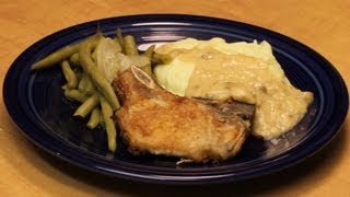 Classic Fried Pork Chops with Gravy with Michaels Home Cooking [upl. by Hessler]