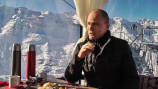 Stammtischgondel mit Dr Bertrand Piccard in ObergurglHochgurgl [upl. by Sundstrom]