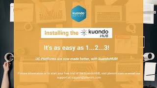 Installing the kuandoHUB  Plenom Busylight [upl. by Eenalem977]