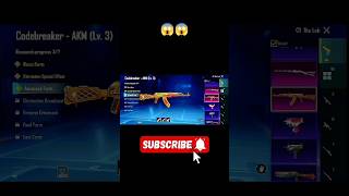 Codebreaker Akm lvl3pubgmobile pubg bgmi gaming viral shorts [upl. by Lubbock802]