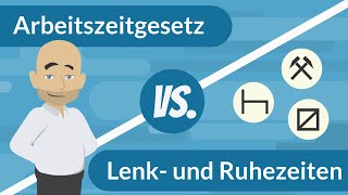 Arbeitszeitgesetz oder Lenk und Ruhezeiten  was zählt denn jetzt im Güterkraftverkehr [upl. by Marchall244]