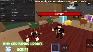 KEYLESS Murder Mystery 2 Christmas Update Script ❄️  Best Script For Mm2 [upl. by Carol]