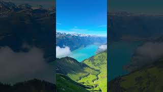 Beautiful Train View in Switzerland 🇨🇭 switzerland swissalps nature shorts mountains lakes [upl. by Ati]