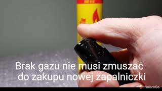 Jak napełnić zapalniczkę gazem   How to fill the lighter with gas [upl. by Morton]