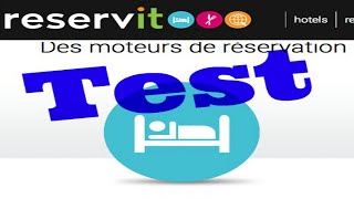 Test réservation en direct dhôtel avec quotReservitquot et lhôtel le Cardinal [upl. by Aivyls]