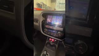 Mitsubishi Outlander Stereo Upgrade Wireless CarPlay DMX7722DABS mitsubishi caraudio carplay [upl. by Noitna]