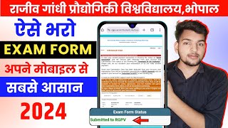 rgpv exam form kaise bhare  how to fill rgpv exam form 2023  rgpv new update  rgpv exam fees [upl. by Pan852]