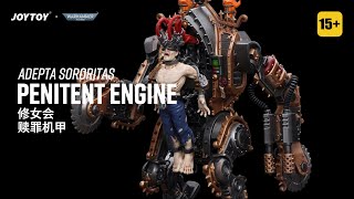 Joytoy 118 Warhammer 40K Adepta Sororitas Penitent Engine [upl. by Kerr]