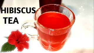 hibiscus tea  गुड़हल की चाय  hibiscus tea benefits [upl. by Robinetta]