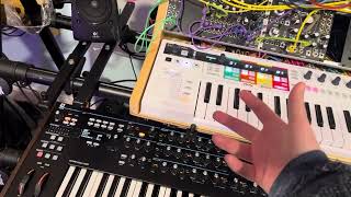 Arturia Keystep Pro program changes novation peaksummit bitbox micro [upl. by Renny126]