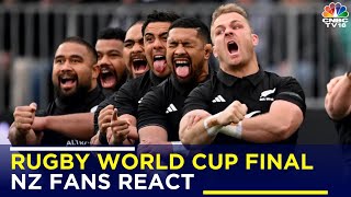 Rugby World Cup Final New Zealand Fans React To All Blacks Defeat To South Africa  IN18V [upl. by Runkel]