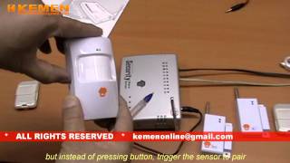 Kemen Demonstration On Chuango CG8800 Core Features [upl. by Ullyot]