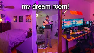 Building My DREAM Room MAKEOVER  TRANSFORMATION [upl. by Ahsieat]