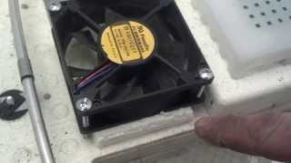 Adding A Fan to My Still Air Incubator For Quail and Chickens [upl. by Asyram]